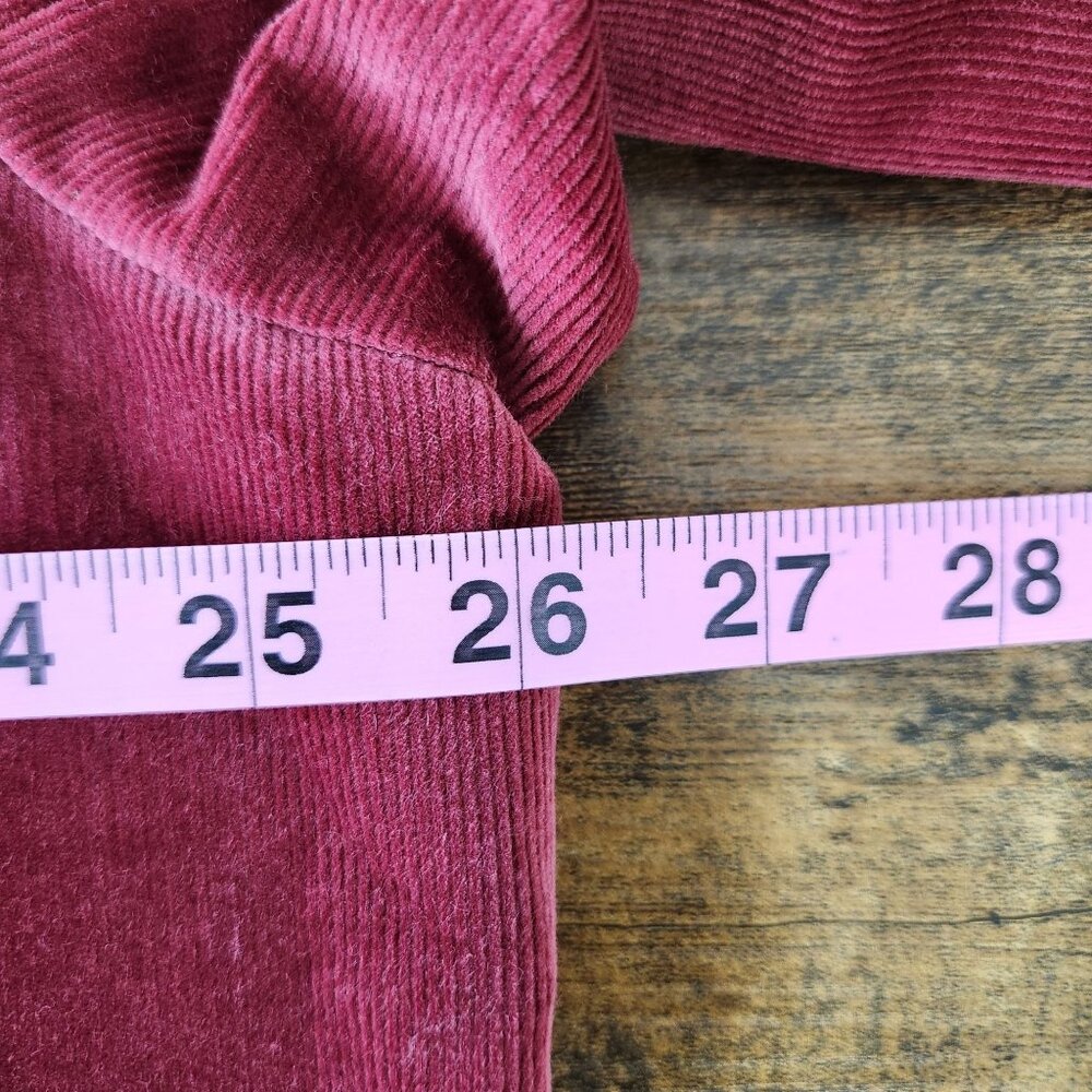 Talbots Woman Red Corduroy Blazer, Size 22W, Washable, Preppy, Business Casual - Picture 6 of 8